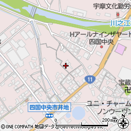 愛媛県四国中央市川之江町799周辺の地図