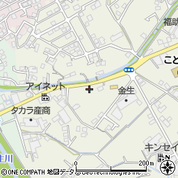 愛媛県四国中央市金生町山田井27周辺の地図