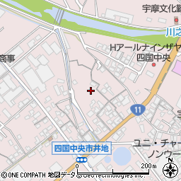 愛媛県四国中央市川之江町773周辺の地図