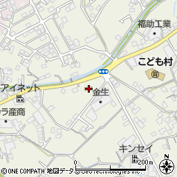 愛媛県四国中央市金生町山田井34周辺の地図