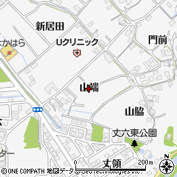 徳島県徳島市丈六町（山端）周辺の地図