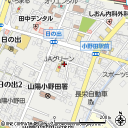 クロロフイル小野田美顔教室駅前店周辺の地図