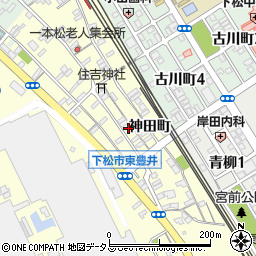 山口県下松市東豊井住吉町1393周辺の地図