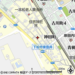 山口県下松市東豊井住吉町2079周辺の地図