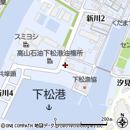 日本海装株式会社周辺の地図