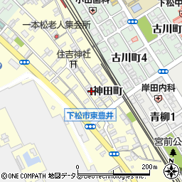 山口県下松市東豊井住吉町1392周辺の地図