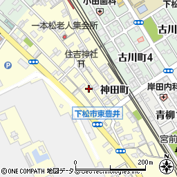 山口県下松市東豊井住吉町1387周辺の地図