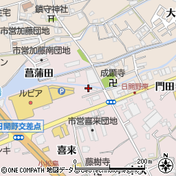 徳島県小松島市小松島町領田周辺の地図