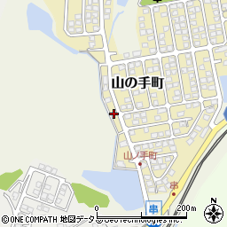 山口県宇部市山の手町122-8周辺の地図