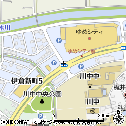 山口県下関市伊倉新町周辺の地図