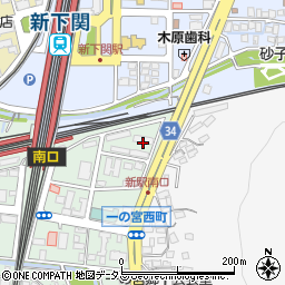 ハイム上野２周辺の地図