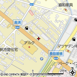 光東リース小野田営業所周辺の地図