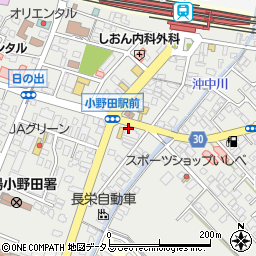 山口県山陽小野田市日の出周辺の地図