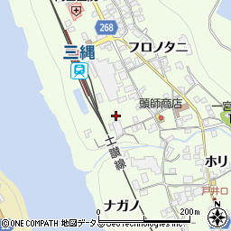 徳島県三好市池田町中西ナガウチ288周辺の地図