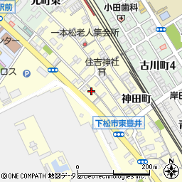 山口県下松市東豊井住吉町2080周辺の地図