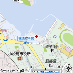 小松島漁協周辺の地図