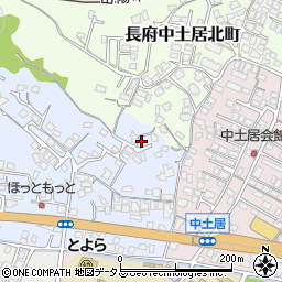 山口県下関市長府三島町1周辺の地図