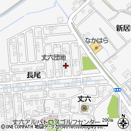 徳島県徳島市丈六町長尾58-6周辺の地図