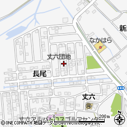 徳島県徳島市丈六町長尾周辺の地図
