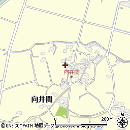 山口県山口市阿知須向井関周辺の地図