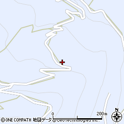 徳島県三好市井川町井内西5857周辺の地図