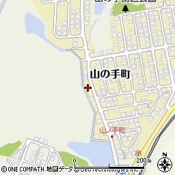 山口県宇部市山の手町122周辺の地図