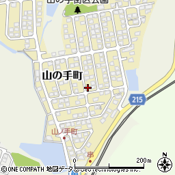 山口県宇部市山の手町111-9周辺の地図