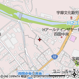 愛媛県四国中央市川之江町792周辺の地図