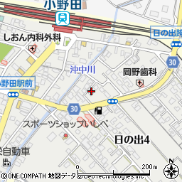 山口県山陽小野田市日の出3丁目3周辺の地図