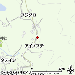 徳島県三好市池田町中西ナルタキ周辺の地図