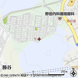 山口県下関市長府珠の浦町周辺の地図