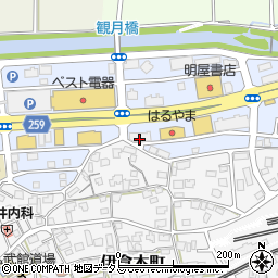 西京銀行豊浦支店周辺の地図