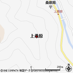 奈良県吉野郡下北山村上桑原周辺の地図