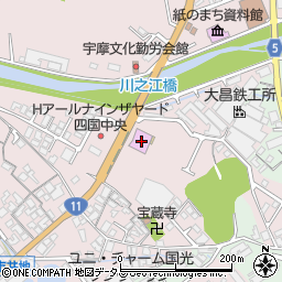 愛媛県四国中央市川之江町898周辺の地図
