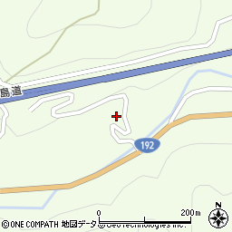 徳島県三好市池田町佐野林131周辺の地図