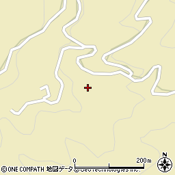 徳島県三好市池田町白地フコヲヘ81周辺の地図