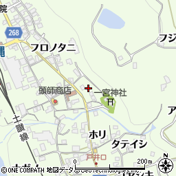 徳島県三好市池田町中西フロノタニ1369周辺の地図