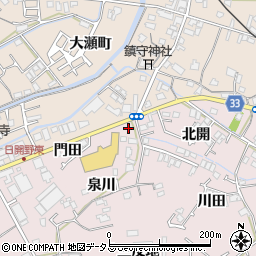 徳島県小松島市小松島町門田周辺の地図