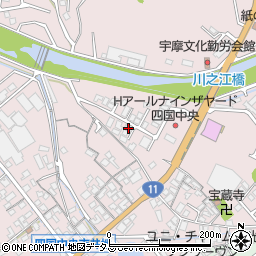 愛媛県四国中央市川之江町882-64周辺の地図