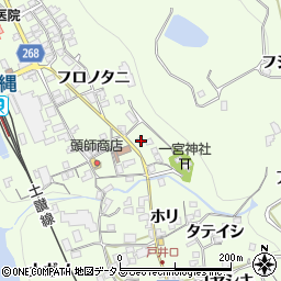 徳島県三好市池田町中西フロノタニ1401周辺の地図