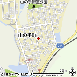 山口県宇部市山の手町111-10周辺の地図