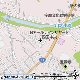 愛媛県四国中央市川之江町882-33周辺の地図
