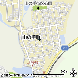 山口県宇部市山の手町112-6周辺の地図