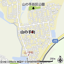 山口県宇部市山の手町112周辺の地図