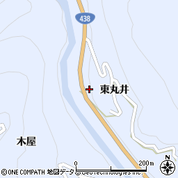 徳島県美馬郡つるぎ町貞光東丸井周辺の地図