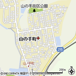 山口県宇部市山の手町111周辺の地図