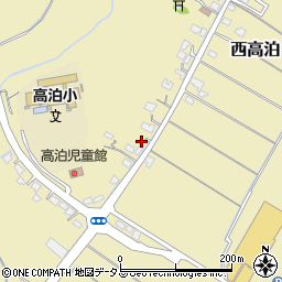 山口県山陽小野田市西高泊847周辺の地図