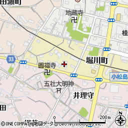 徳島大正銀行小松島支店周辺の地図