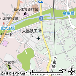 株式会社エイシン　四国中央店周辺の地図