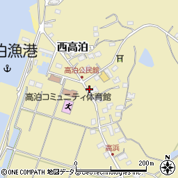 山口県山陽小野田市西高泊2283-2周辺の地図
